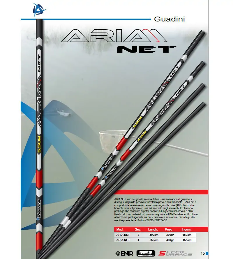 Italica ARIA NET|Landing Net Handles