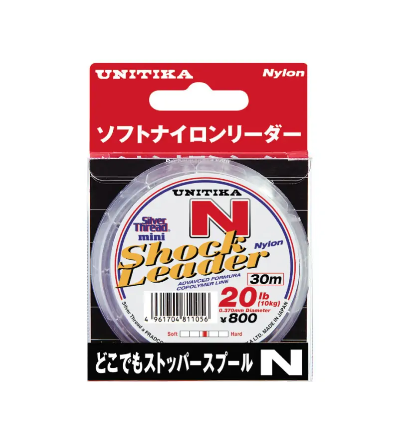 Unitika SILVER THREAD mini Shock Leader|Nylon per Terminali