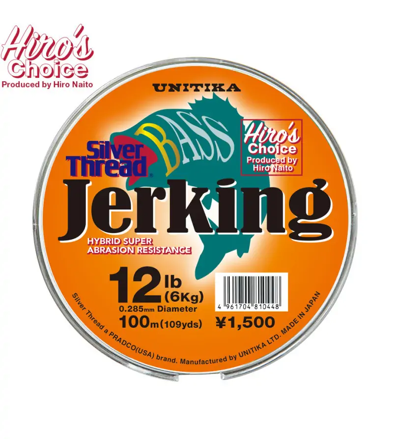 Unitika SILVER THREAD BASS JERKING|Monofilament