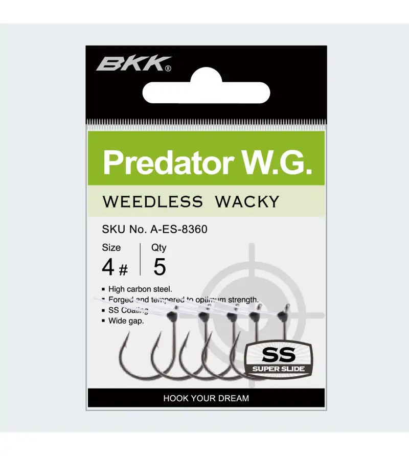 PREDATOR WG Weedless|Worm Hooks