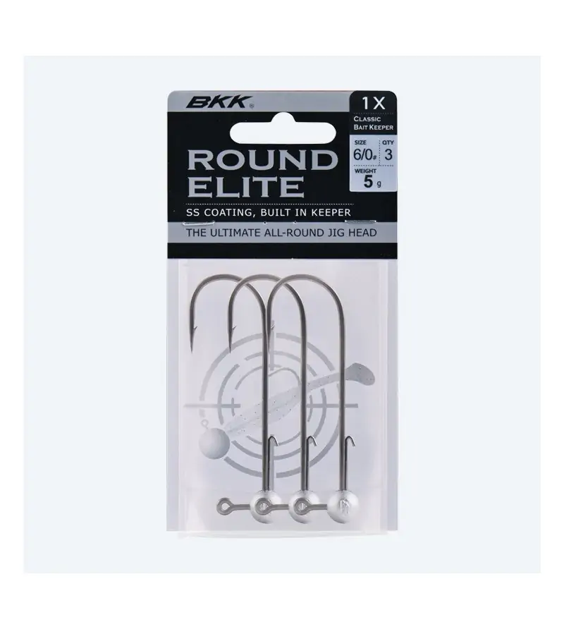 BKK Round Elite-Classic Bait Keeper|Jig Heads & Sinkers