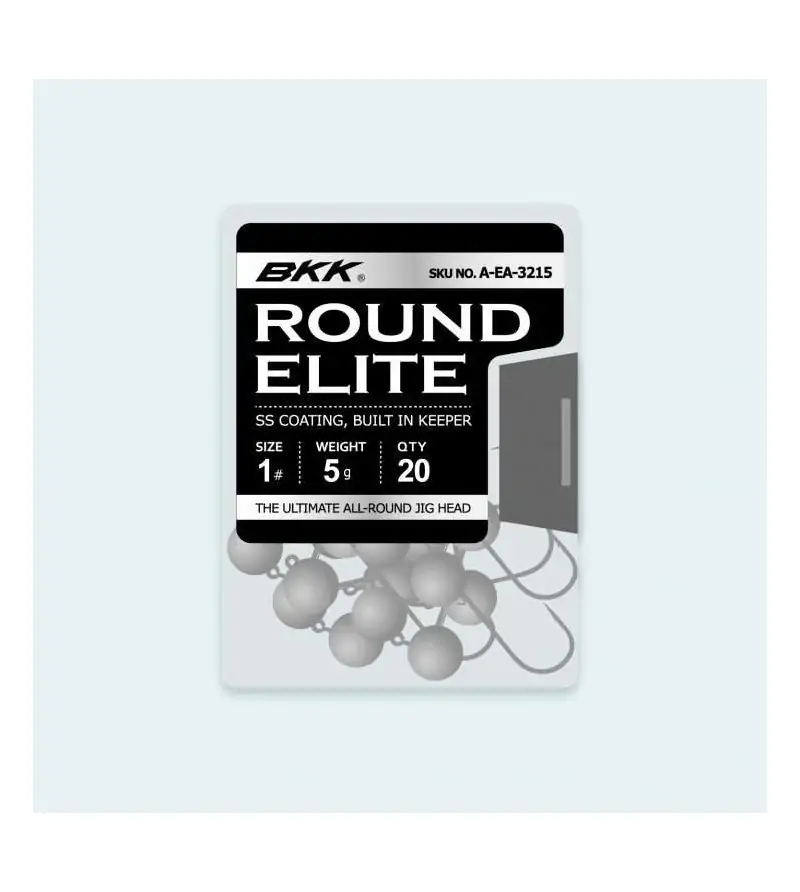 BKK Round Elite-Classic Bait Keeper (B-20)|Jig Heads & Sinkers