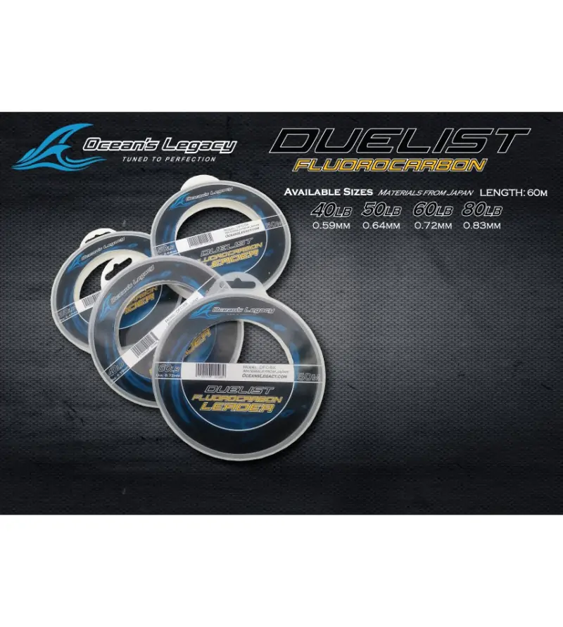 Ocean’s Legacy Duelist FC Leader|Fluorocarbon Line