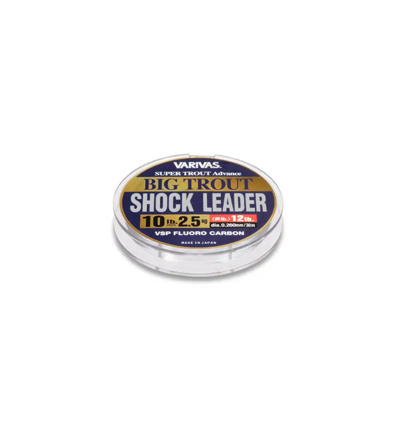 VARIVAS SUPER TROUT ADVANCE BIG TROUT SHOCK LEADER FLUOROCARBON|Fili Fluorocarbon