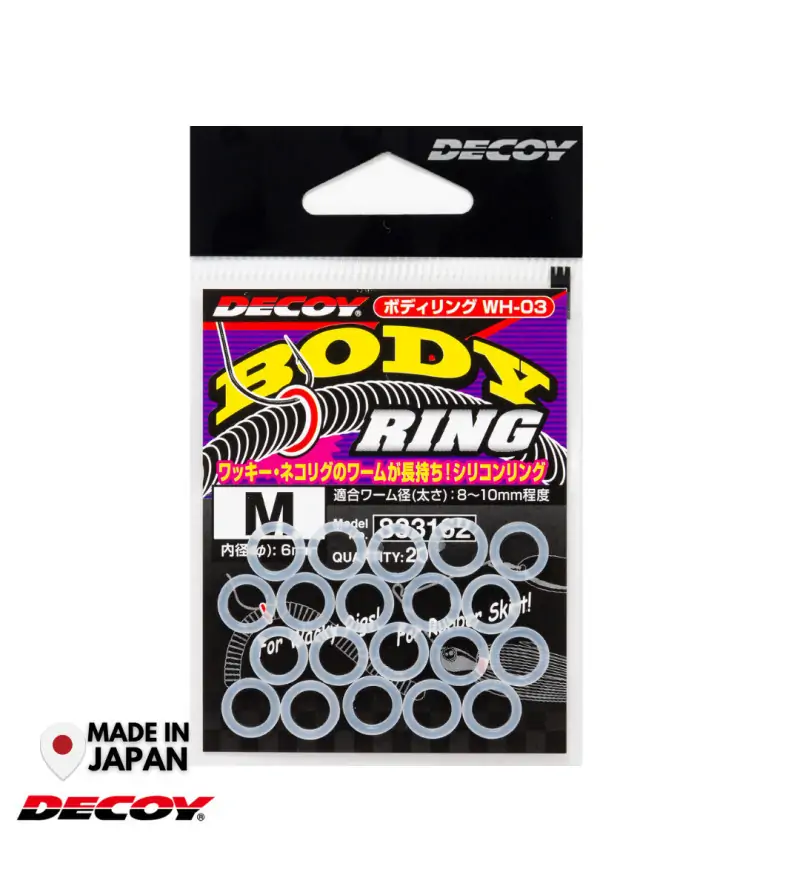 DECOY WH-03 BODY RING|Jig Heads & Sinkers